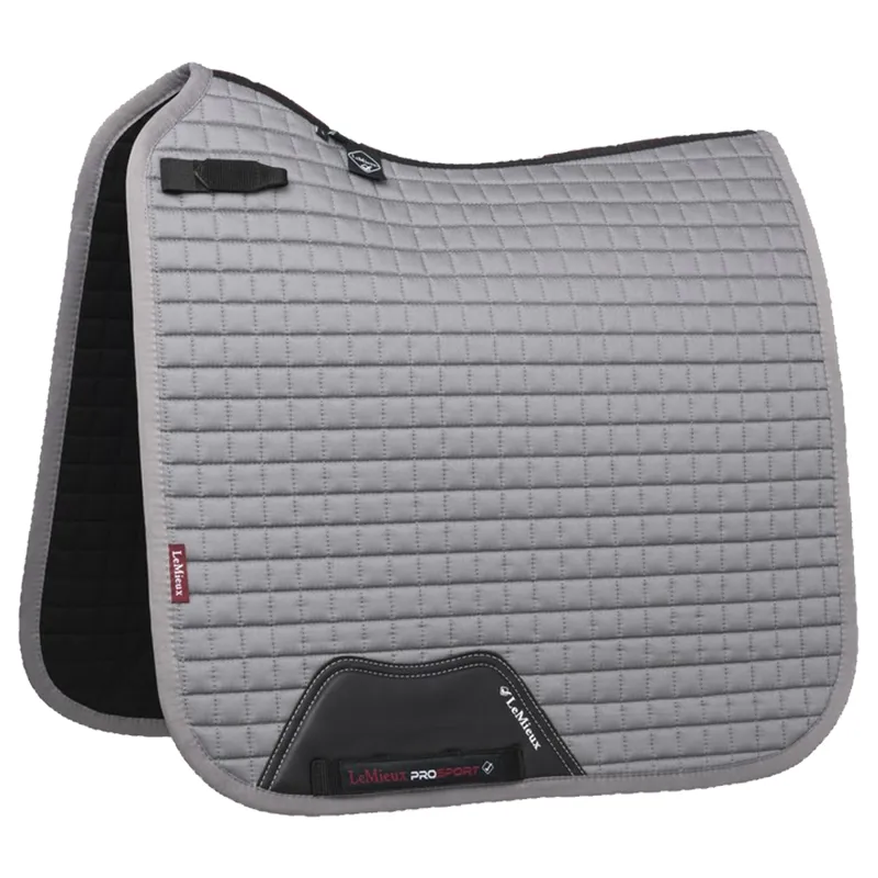 LeMieux Cotton Dressage Square - Grey